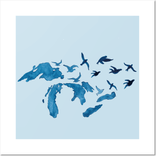 Great Lakes Take Flight Posters and Art